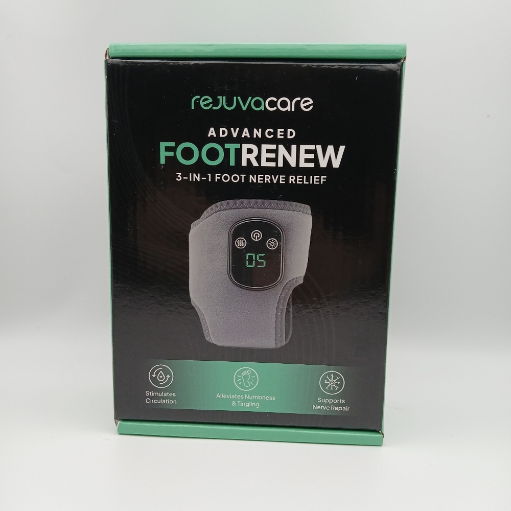 New Rejuvacare Advanced Foot Renew 3in1 Foot Nerve Relief